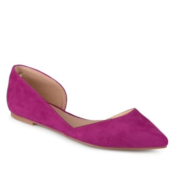 Journee Collection Shoes - Journee Magenta Flats